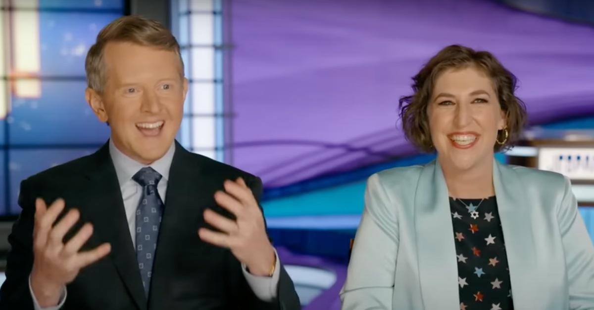 Ken Jennings and Mayim Bialik discuss their enthusiasm for hosting 'Jeopardy!'