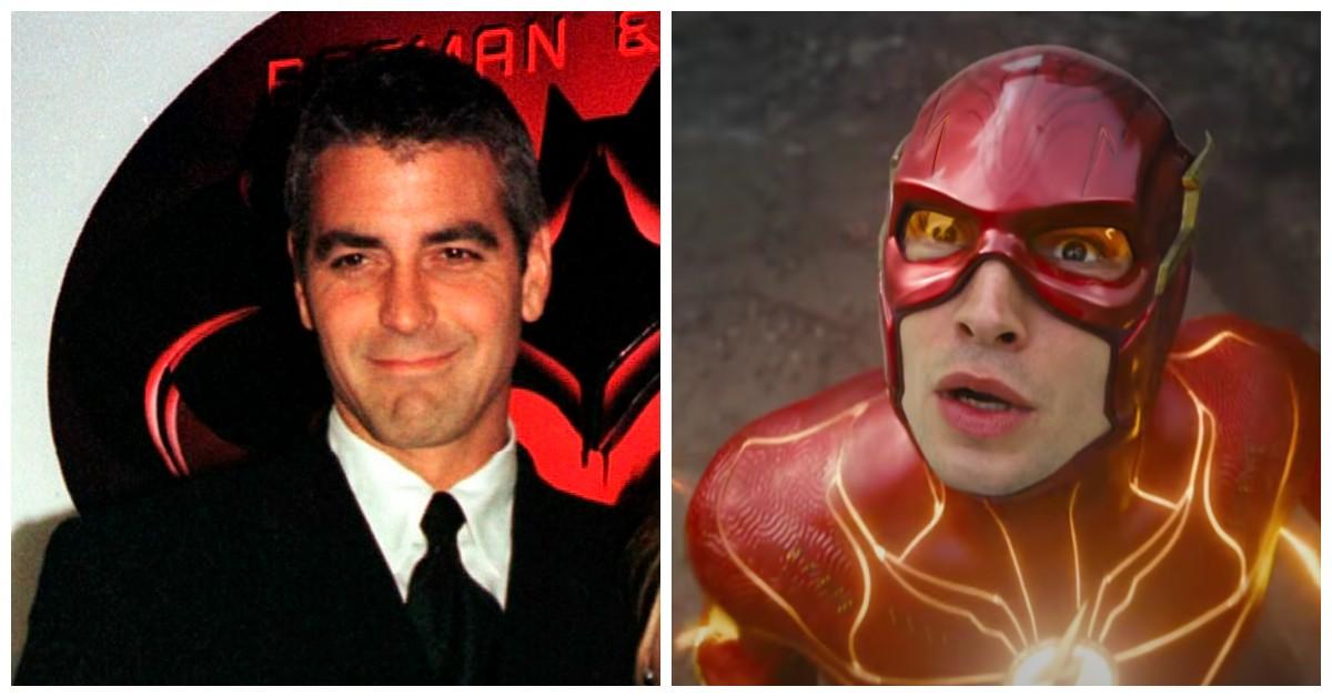 George Clooney / Ezra Miller in 'The Flash'