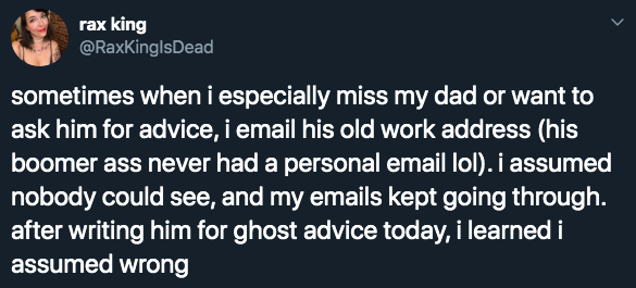 email dead dad