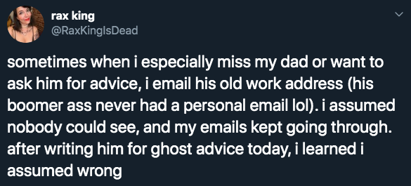 Woman Sent Emails to Dead Dad's Address Never Expecting to Get the ...
