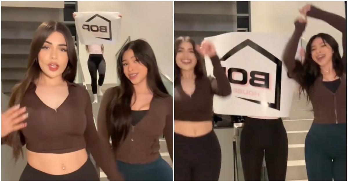 The girls of the Bop House on TikTok share a new member.