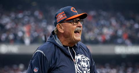 Dick Butkus at the Chicago Bears vs. the Philadelphia Eagles game on Jan. 6, 2019