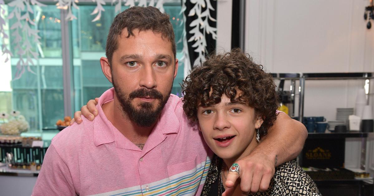 Shia LaBeouf and Noah Jupe