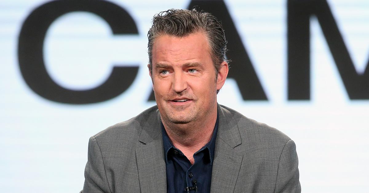 Matthew Perry at the 2017 TCA Winter tour. 