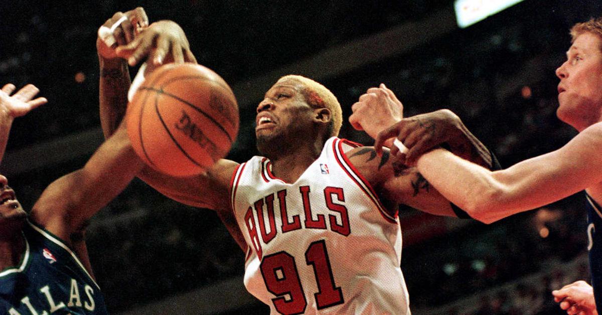 🏀🌟5'8 Dennis Rodman almost quit basketball in high school