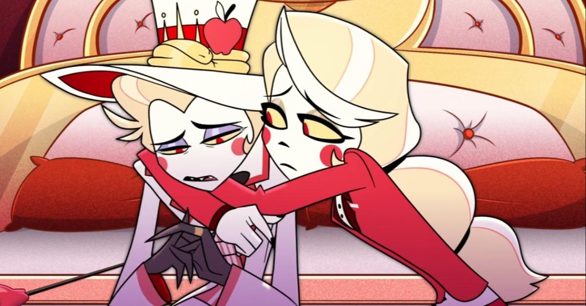 'Hazbin Hotel': Charlie comforts her father Lucifer after he talks about missing his wife, Lillith