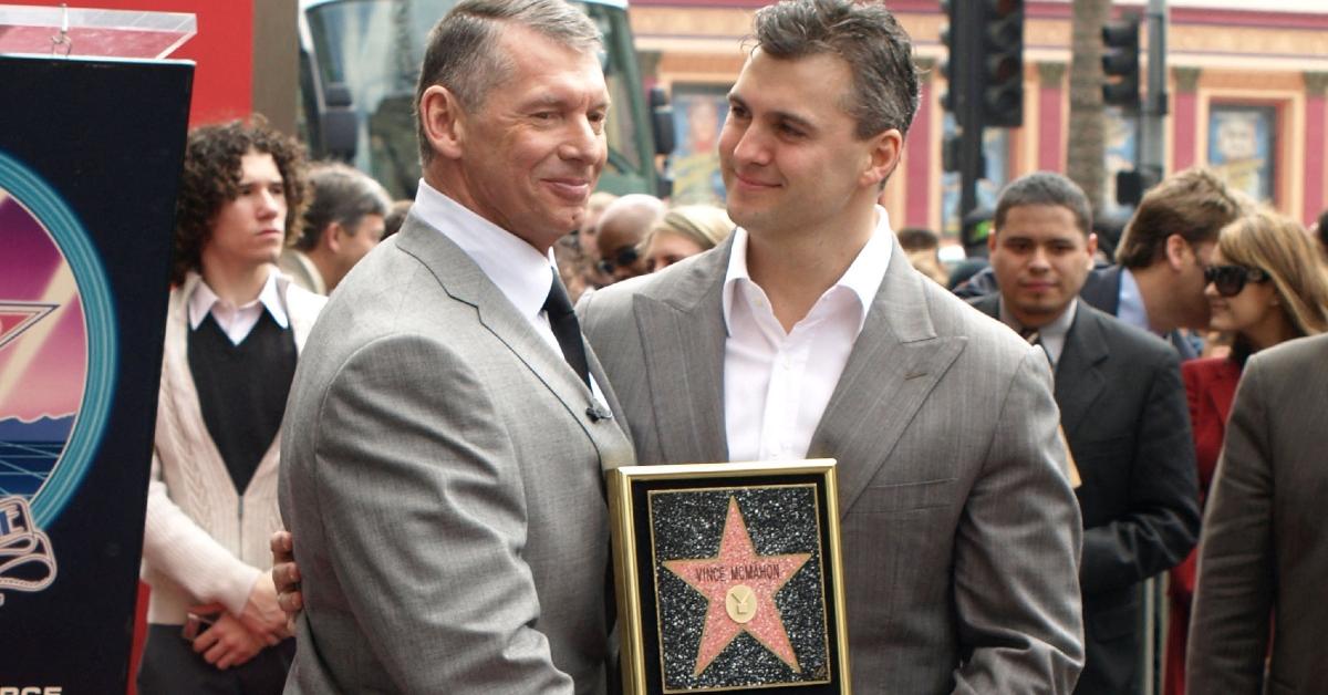 Vince and Shane McMahon