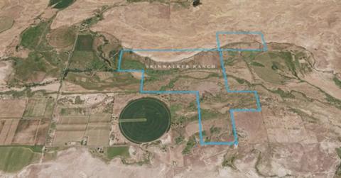Map of Skinwalker Ranch