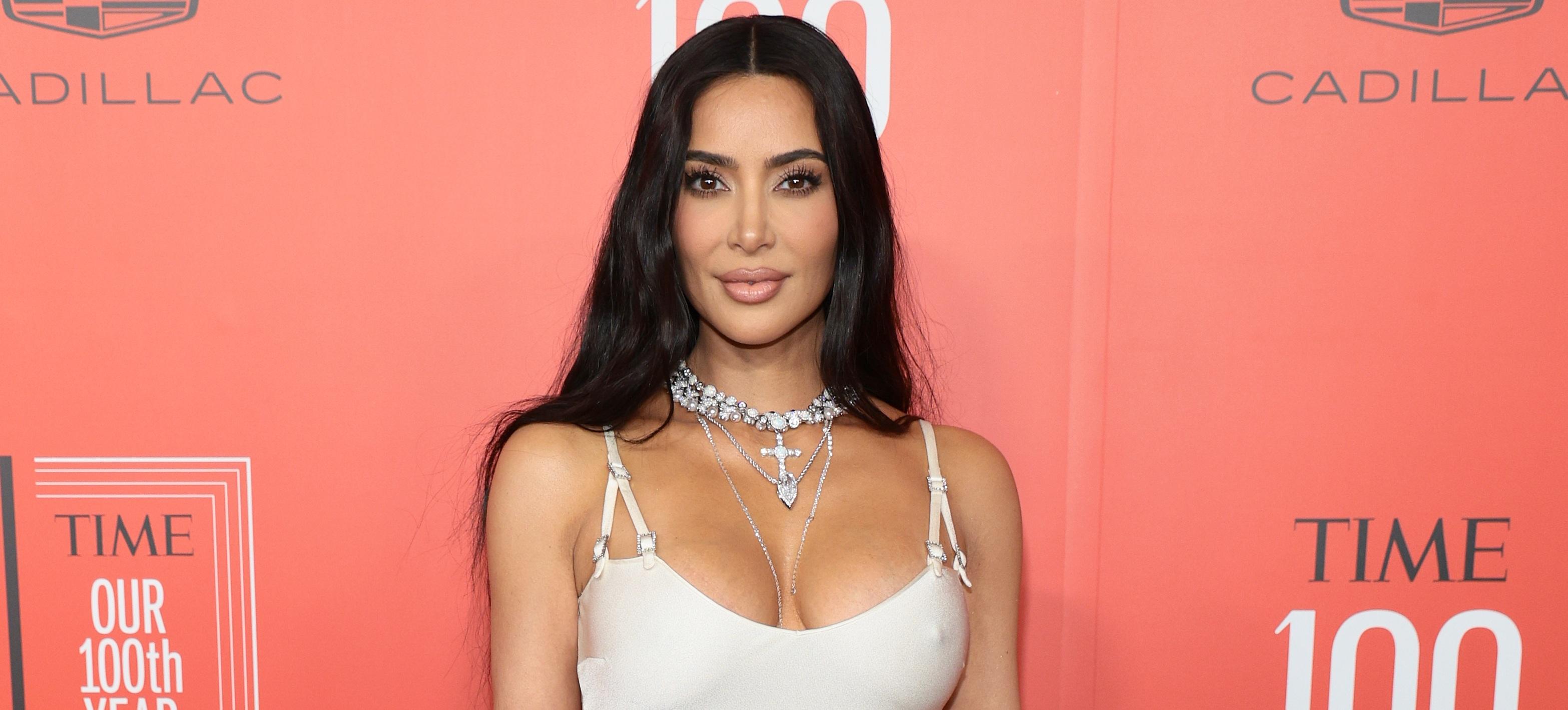 Kim Kardashian attends the 2023 TIME100 Gala on April 26, 2023