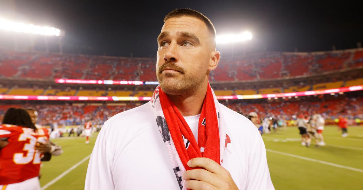 Travis Kelce Mustache 2024 India - Genni Angelia