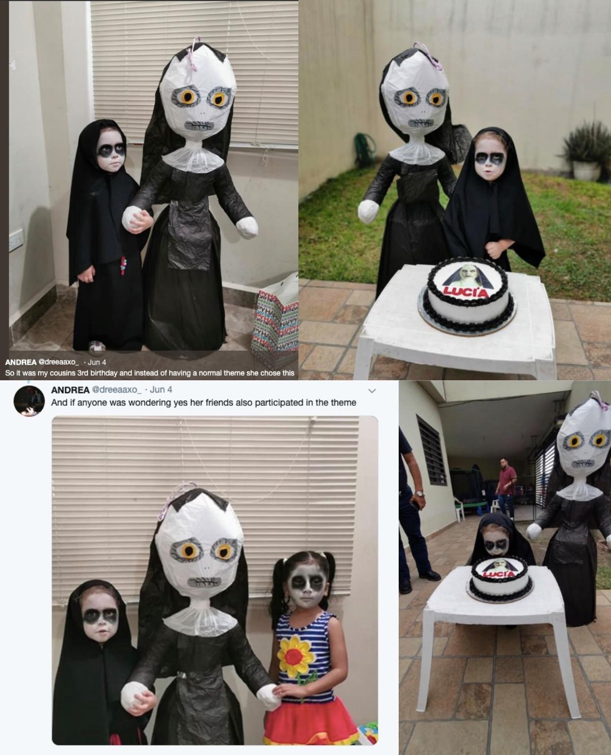 nun birthday party