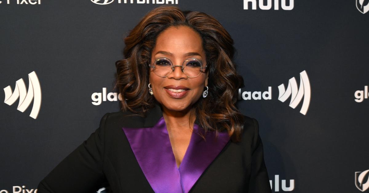 Oprah Winfrey at the GLAAD Awards on March 14, 2024 