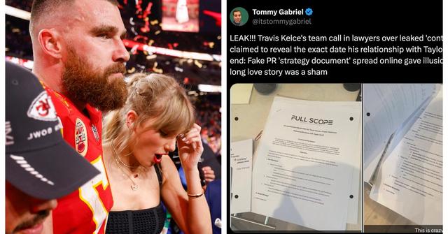 Was Travis Kelce and Taylor Swift's Breakup Contract Leaked?