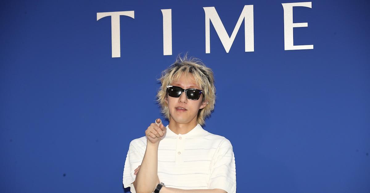 Zion.T at the TIME 2023 FW Photocall