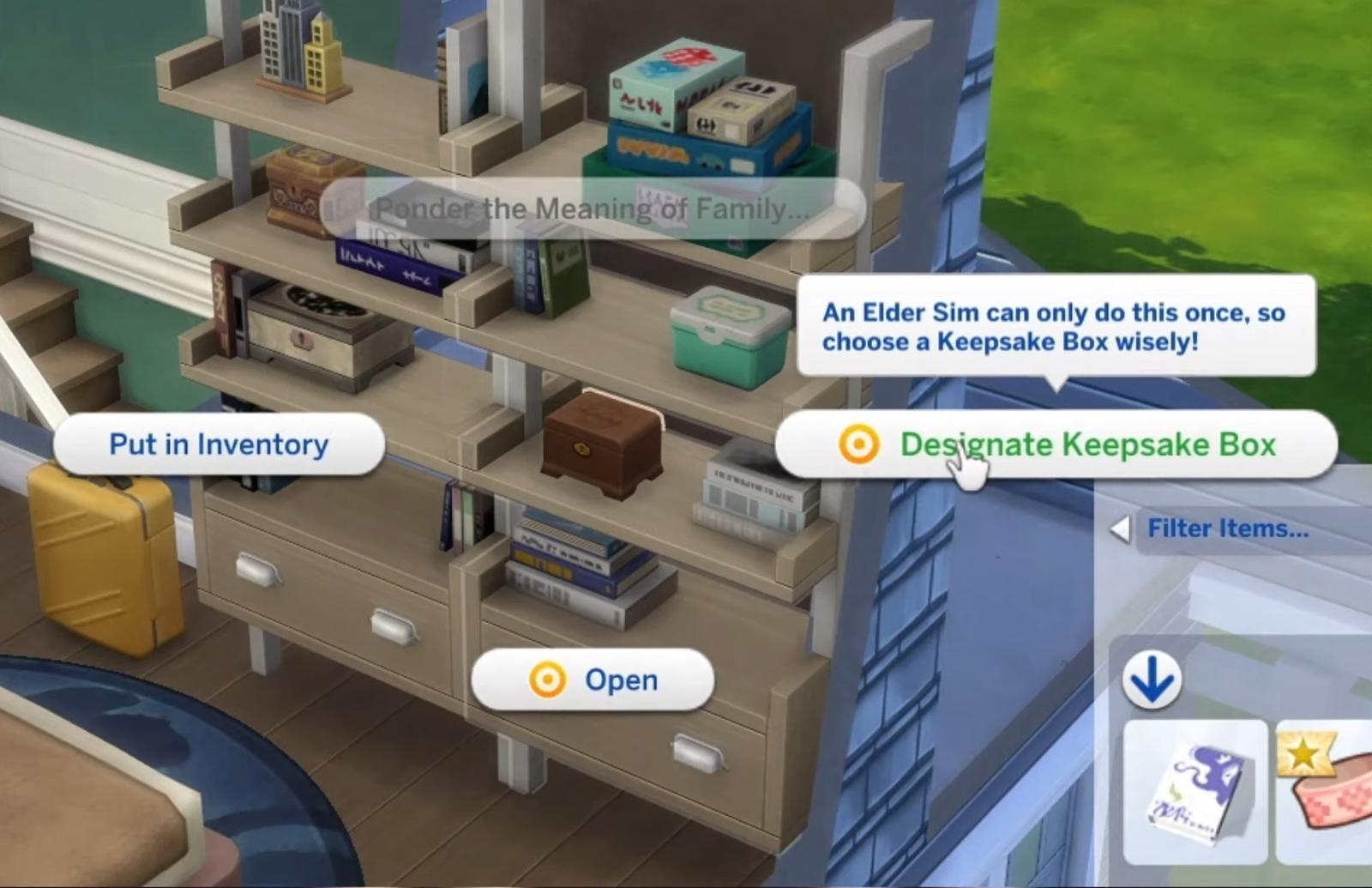How Do Keepsake Boxes Work in 'The Sims 4'?