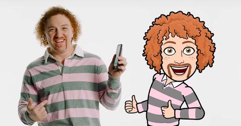 Bitmoji 2018 ad