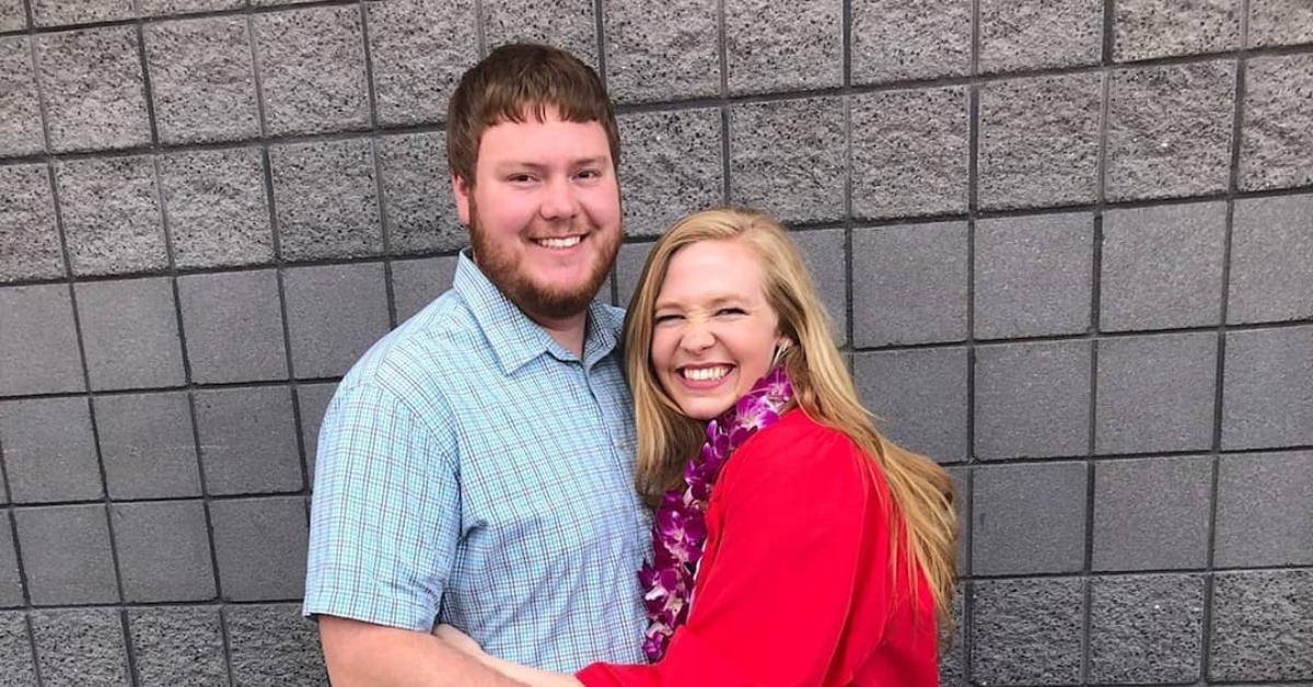 (l-r): Mitch Thompson and Aspyn Brown at her graduation