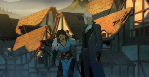 Vex and Percy in 'The Legend of Vox Machina'
