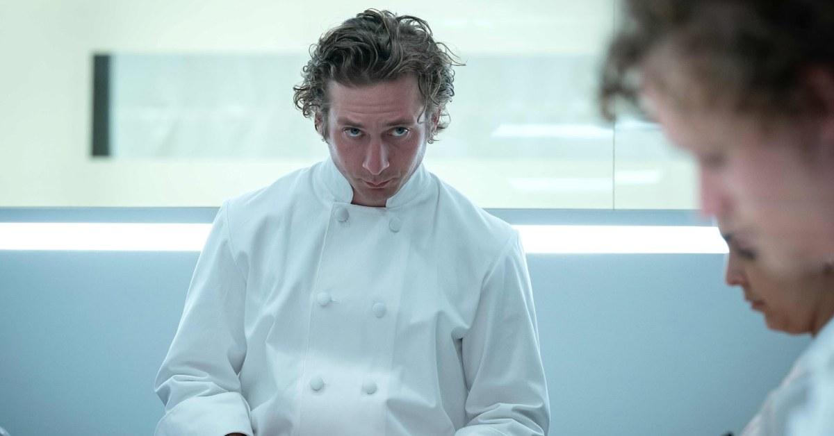 Jeremy Allen White in a kitchen scene from 'The Bear'