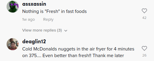 mcnuggets fry re drop