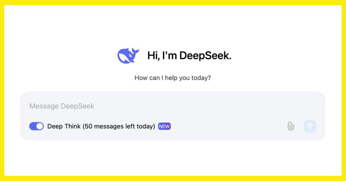 DeepSeek preview.