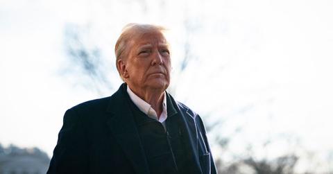 Donald Trump leaving the White House in January.