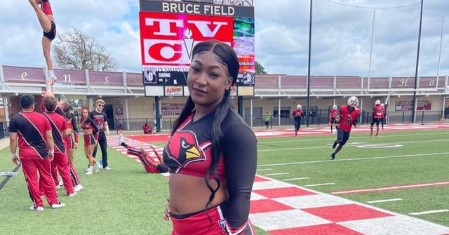 Angel Rice, the star of Season 2 of 'Cheer'