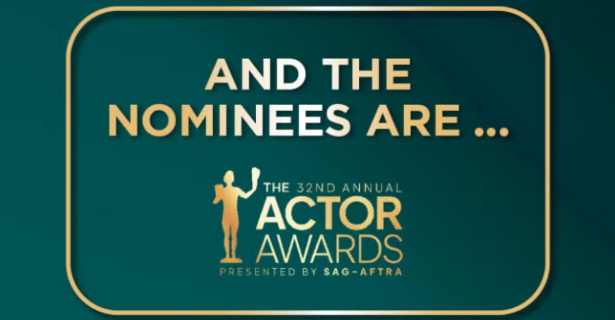 The SAG Awards are now called The Actor Awards.