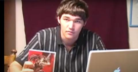 Troy Sesler reviewing anime on his YouTube channel