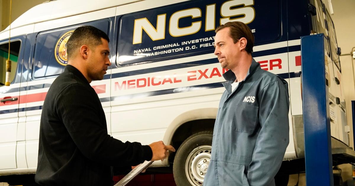 (L-R): Wilmer Valderrama as Special Agent Nicholas “Nick” Torres and Sean Murray as Special Agent Timothy McGee