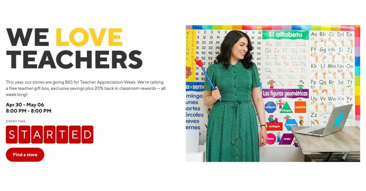 The Best Freebies for Teacher Appreciation Week 2022