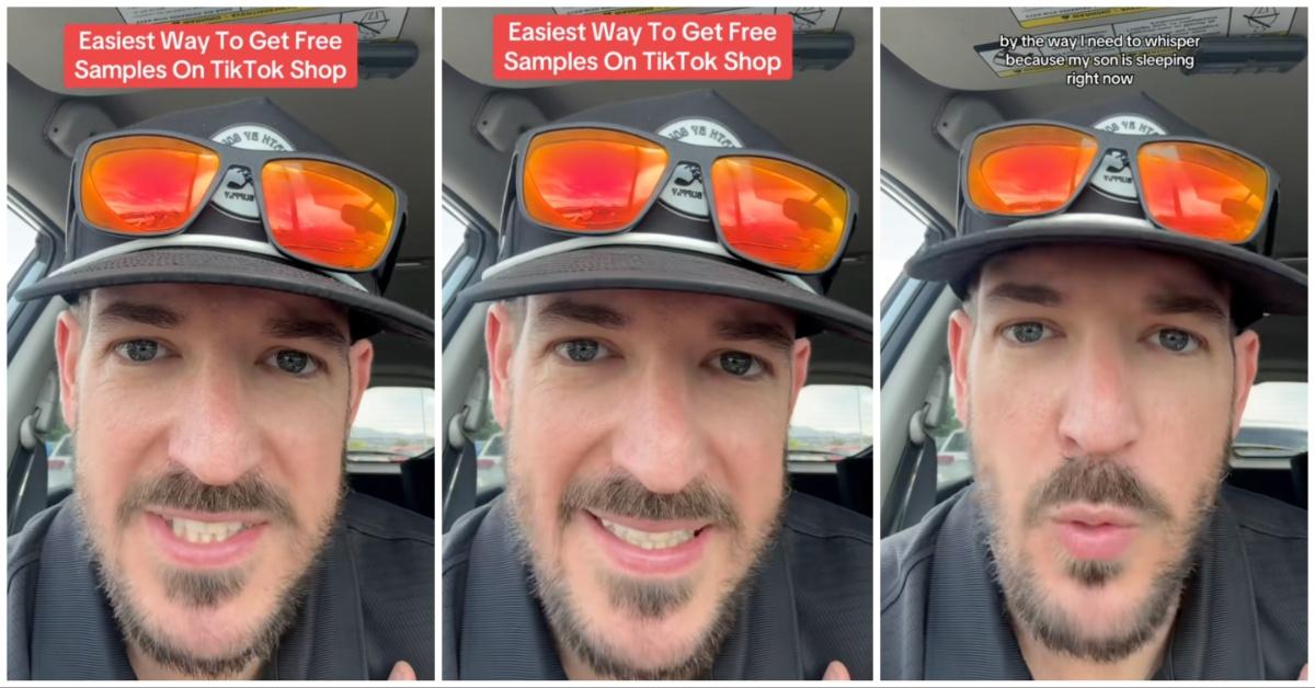 Dave Preneur explains how to get free samples on TikTok.