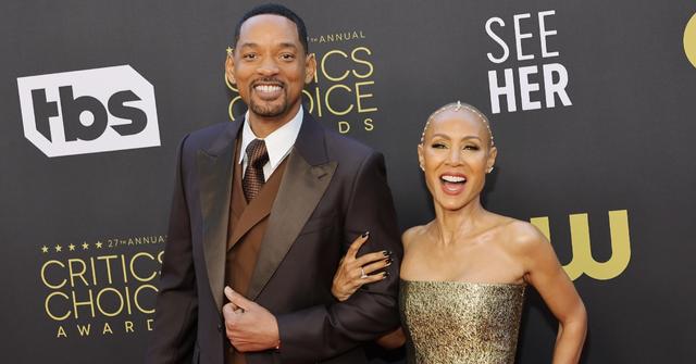 Will and Jada Pinkett Smith attend the 27th Annual Critics Choice Awards.