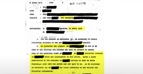 UFO document
