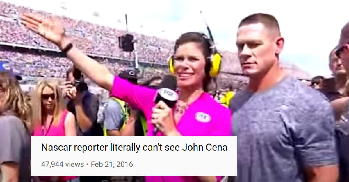 Why Is John Cena Invisible? And Is He Standing Behind Me ...