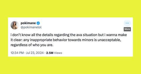 Pokimane Makes Statement on Ava Kris Tyson's Allegations