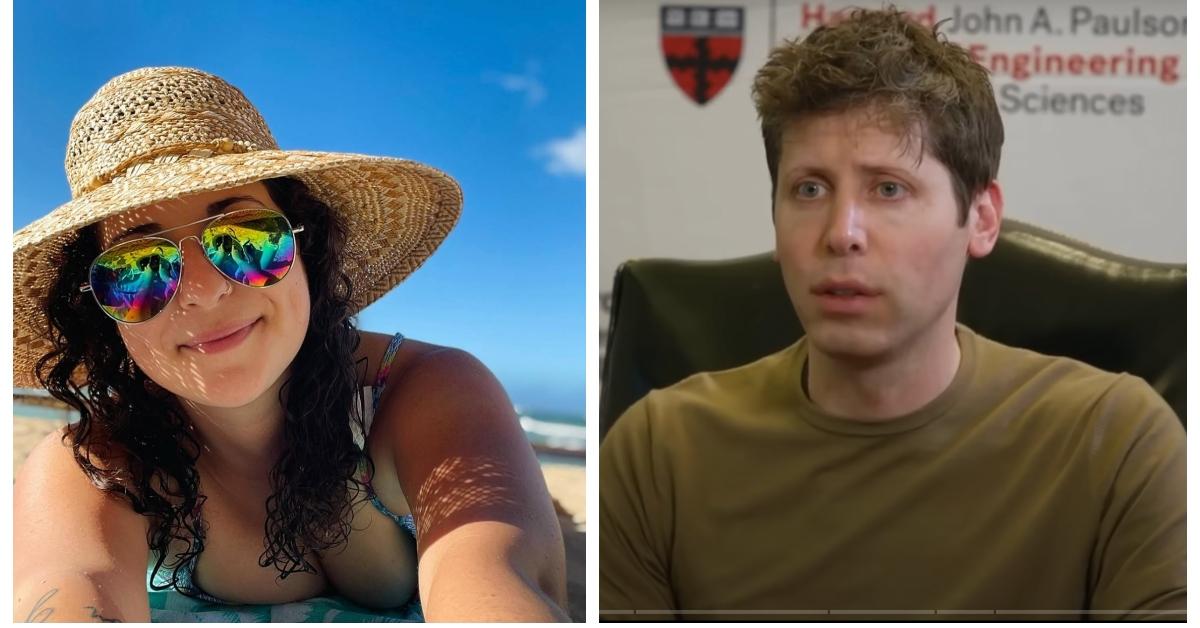 (L-R): Ann Altman; Sam Altman