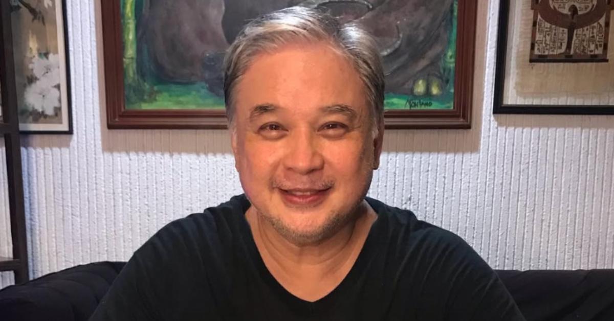 Filipino actor and director Ricky Davao.