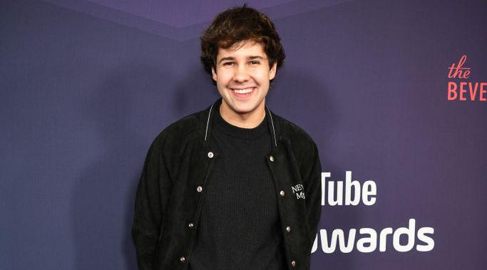 David Dobrik at the YouTube awards