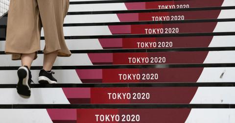 Tokyo 2020 stairs