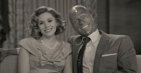 Wanda Maximoff and VIsion