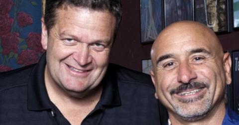 Lamont Hollywood and Paul Tonelli, hosts of the 'Lamont & Tonelli' show.