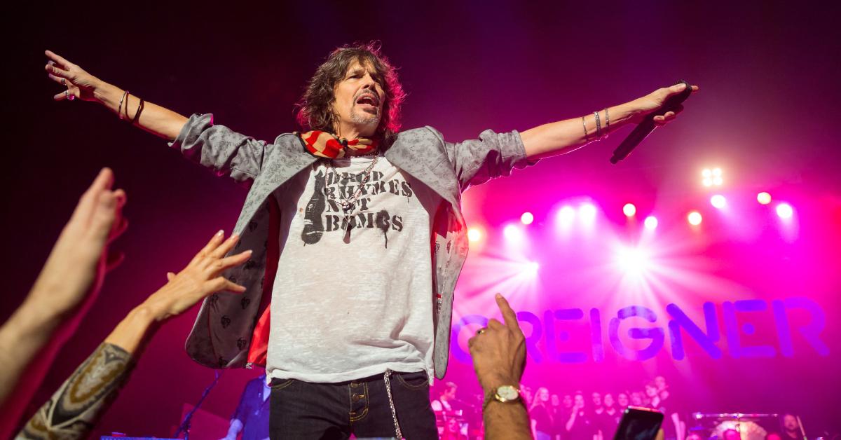 Kelly Hansen of Foreigner performs a concert in San Antonio, Texas, on Feb. 2, 2017.