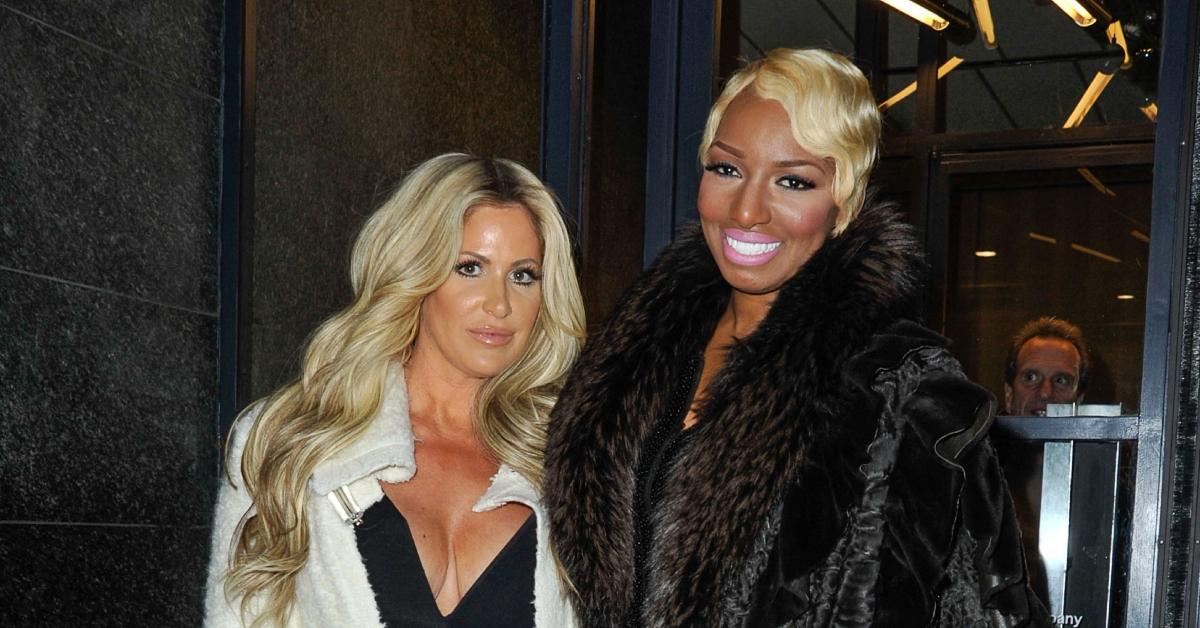 (l-r): Kim Zolciak-Biermann and NeNe Leakes