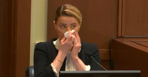 Amber Heard on the stand