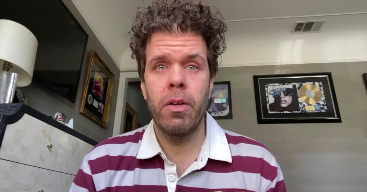 why did perez hilton get banned from tik tok