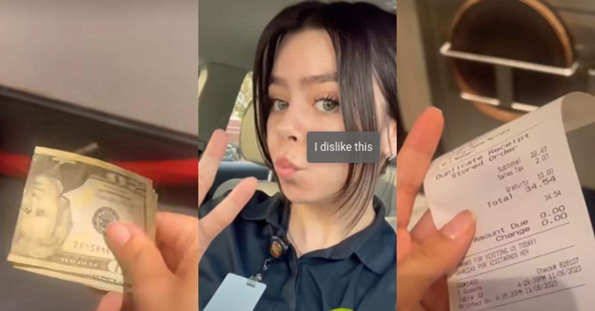 Olive Garden Server Shares Monday Night Earnings in Viral Clip