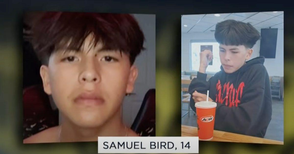 Photos of Samuel Bird before he went missing.