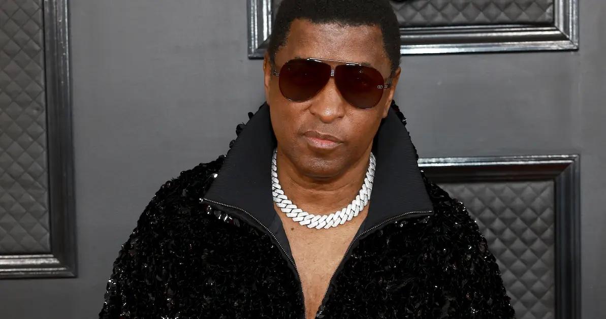 Babyface on the red carpet in sunglasses