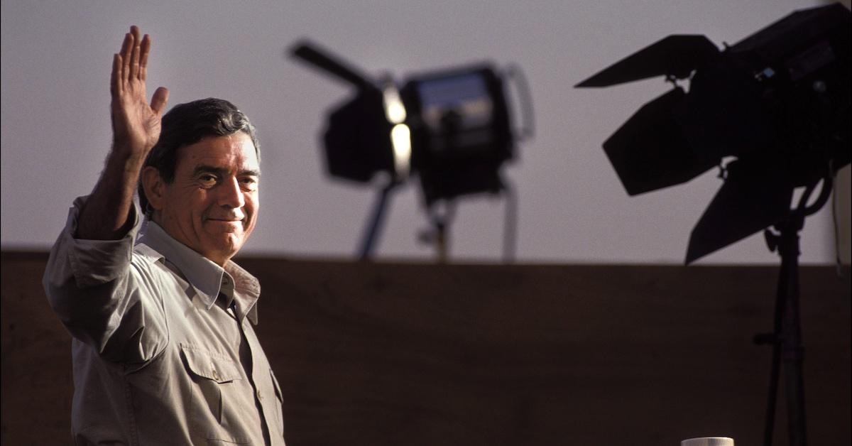 Dan Rather In Dhahran on Nov. 22,1990 